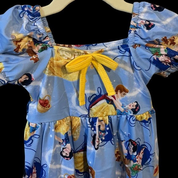 Sassy Saul Boutique 18 Month Disney’s Snow White Character Dress Blue Dress - Picture 3 of 8
